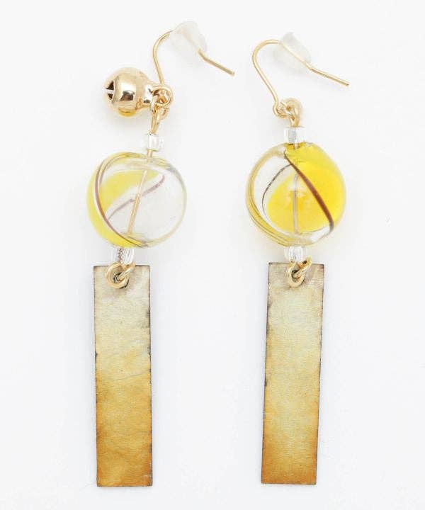 Ametsuchi by Amina Collection - Wholesale Dangle Earrings - FURIN Wind Chime Earrings5