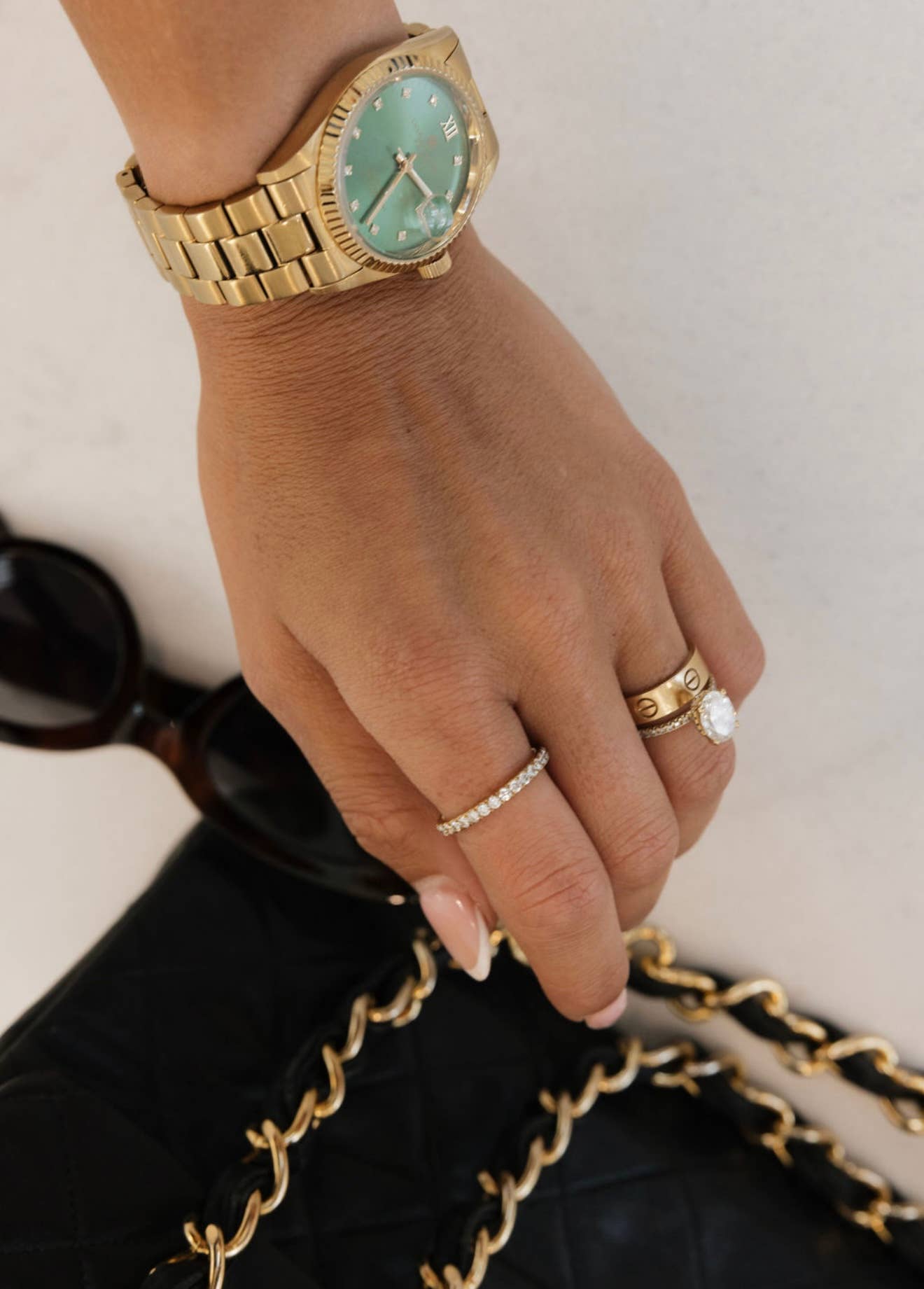 CHANSUTTPEARLS - Wholesale Band/Stacked Ring - LUXE RING