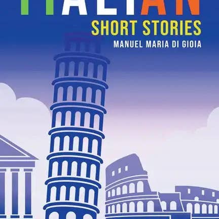 Books by splitShops - Wholesale Language & Linguistics Book - Intermediate Italian Short Stories - Real stories for intermediate learners - Paperback