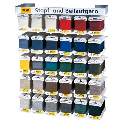 Espositore da parete REGIA per farcitura e casseruola a 2 strati, riempito per la vendita all'ingrosso da parte di MEZ Crafts Germany