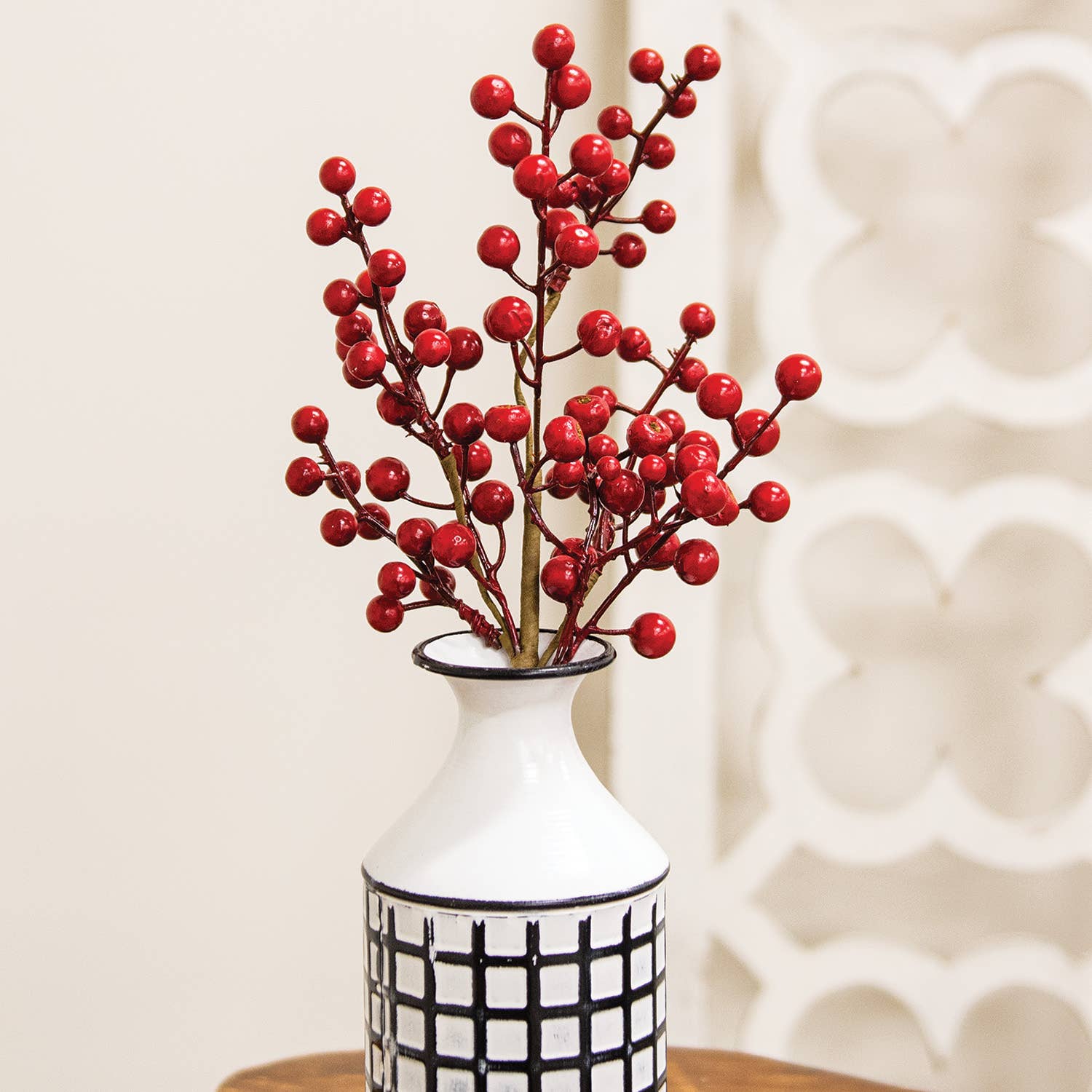 Saybrook Lane - Wholesale Christmas Decoration - Winter Gooseberry Pick, 13"1