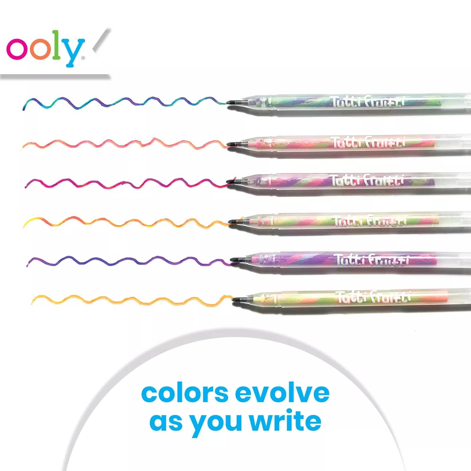 OOLY - Wholesale Pen - Tutti Fruitti: Scented Multi-Colored Gel Pens (Set of 6)1