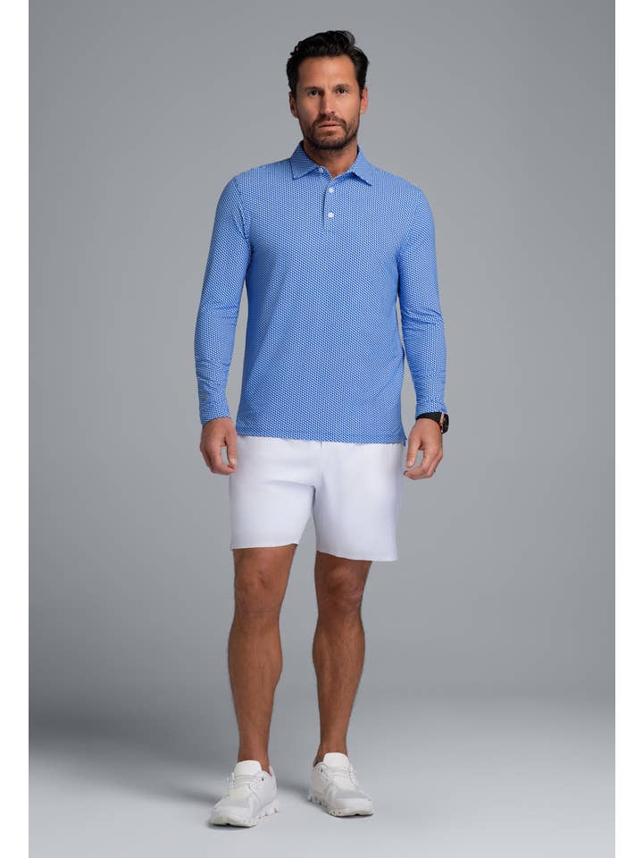 IBKÜL - Wholesale Polo - Men's - Cube Art Long Sleeve Polo25