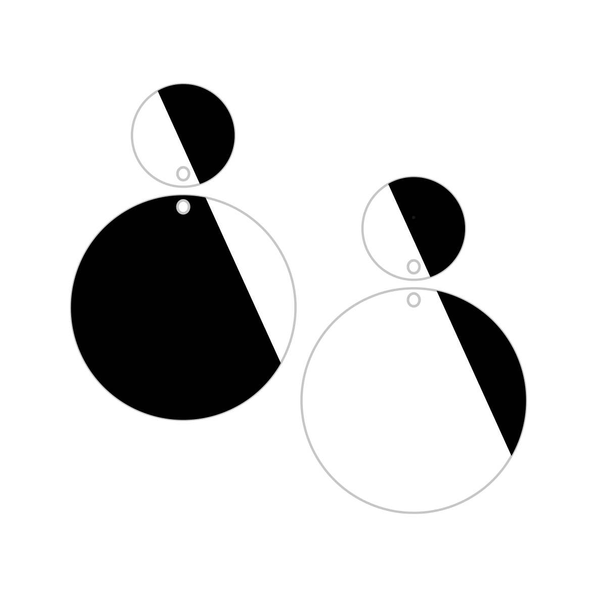 ALEX+SVET - Wholesale Dangle Earrings - LYLY PC acrylic earrings PRIMARY COLORS5