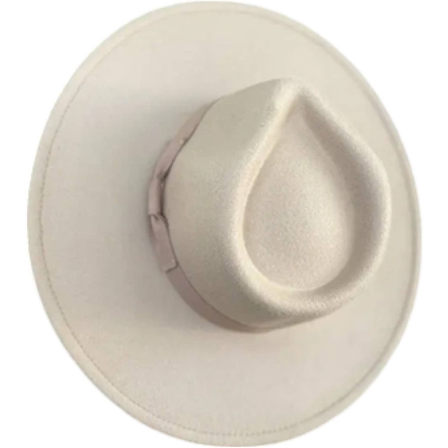 Portia Hat - Wholesale Fedora - Women's - Vegan Felt Rancher Hat with Grosgrain Bow3