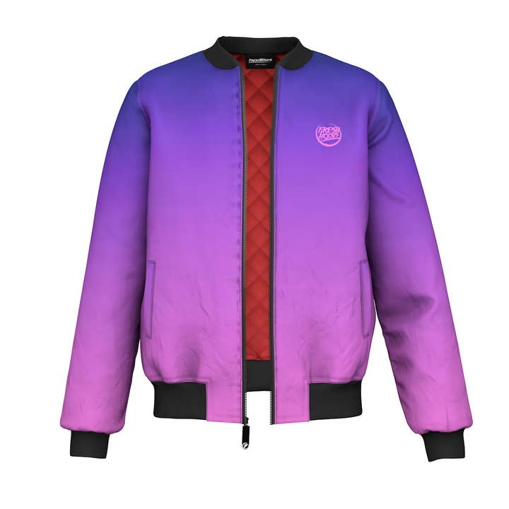 Blouson aviateur violet cassé pour la vente par FreshHoods