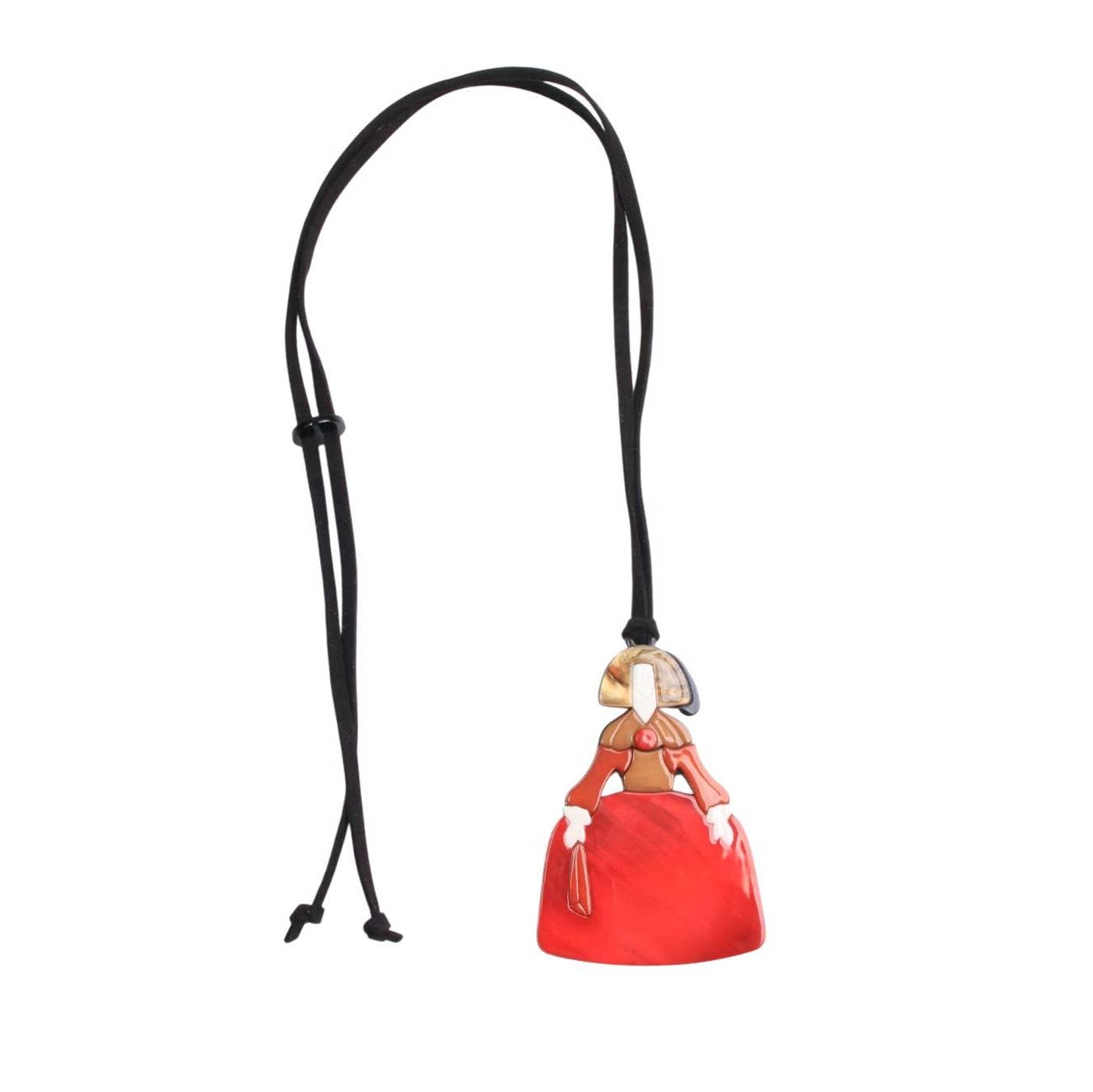 Miss Minna - Wholesale Pendant/Charm Necklace - 🌟 Charming Menina Pendant 👗🎨1