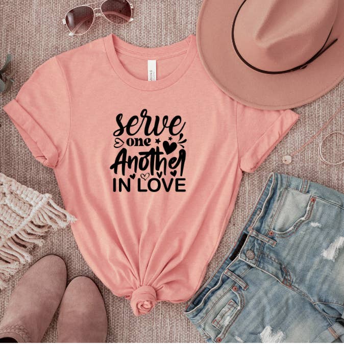 Women's Graphic Tee, Unisex Fit for wholesale by Pink Pressed Designs