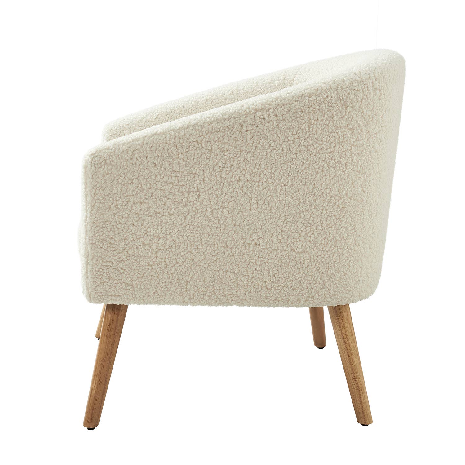Karat Home - Wholesale Chair - Nell Boucle Armchair4