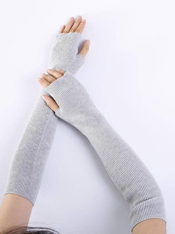 VividLux – wholesale Gloves – Women's – Knitted 7 Colors Sleevelet Accessories12