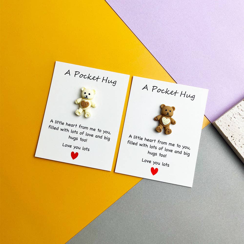 Magia Design – Moeda colecionável por atacado – Taphug - Urso de Amor Abraço de Bolso5