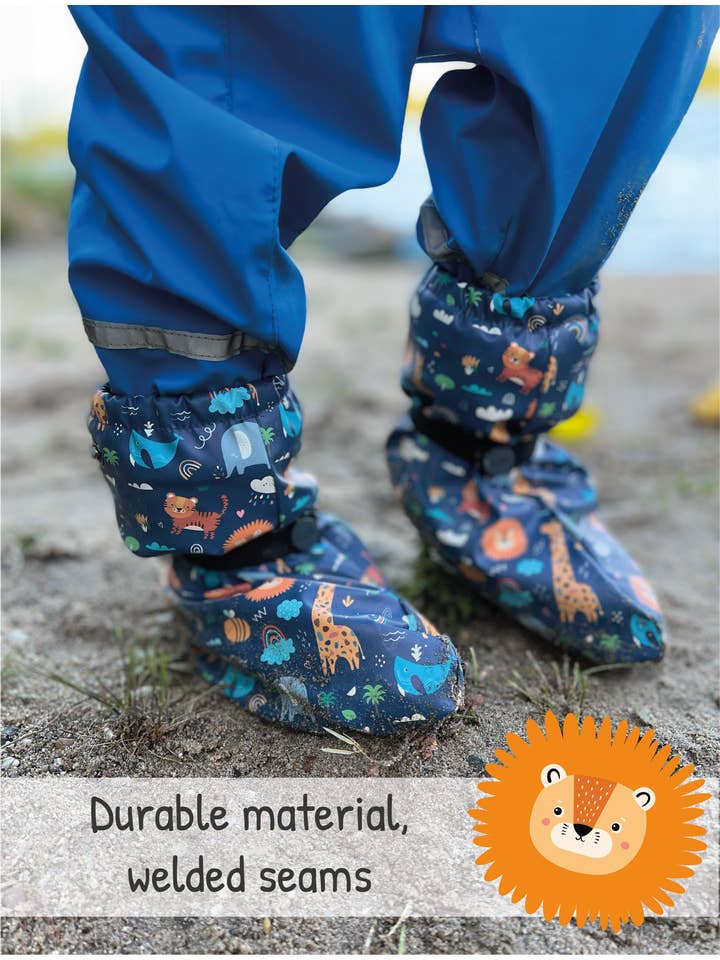 HECKBO - Venta al por mayor Botas de agua - Niños - Patucos de bebé impermeables selva - sin forro polar