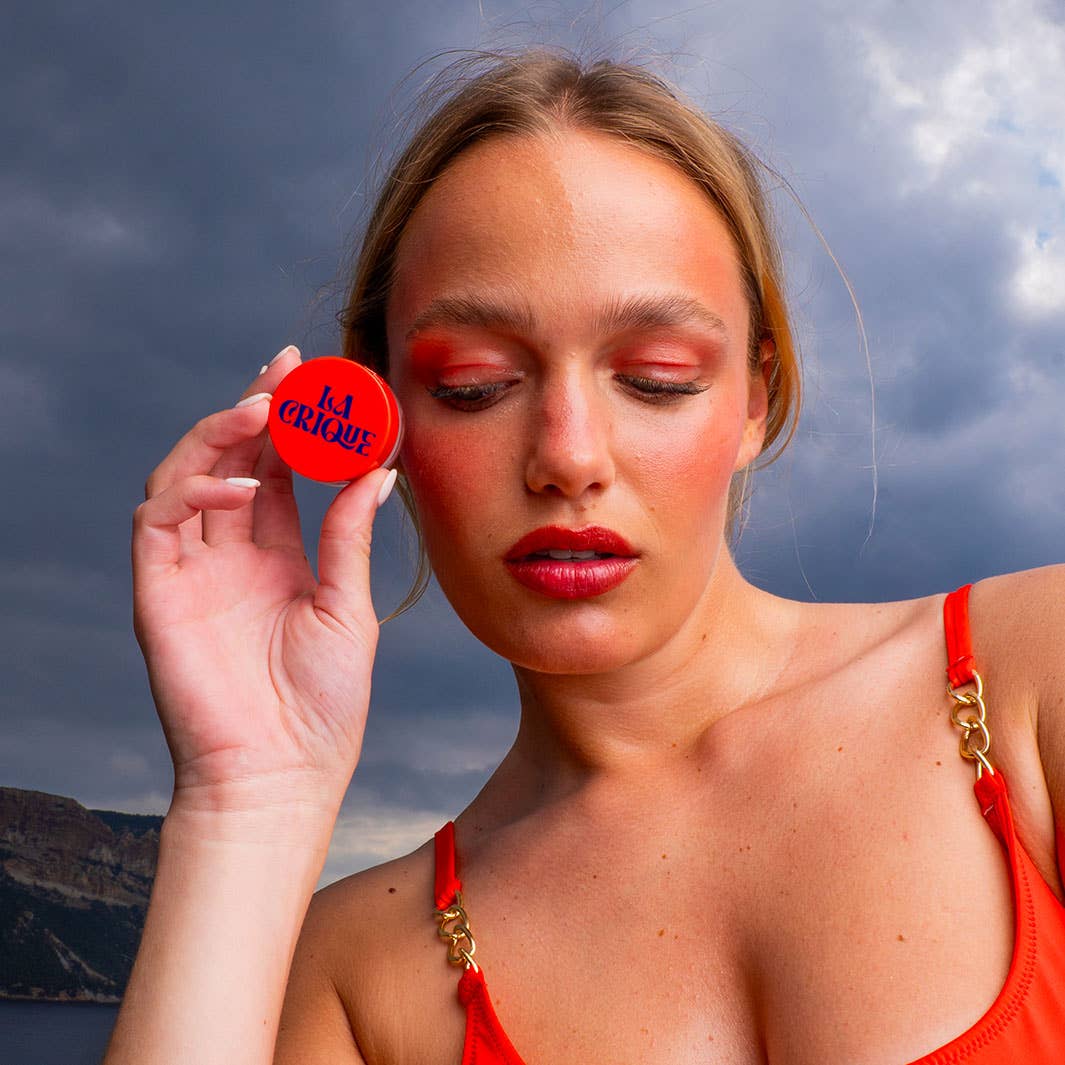 Panier Des Sens - Wholesale Lip Balm - The Cove - Moisturizing Balm for Lips and Cheeks - Coral Pink3