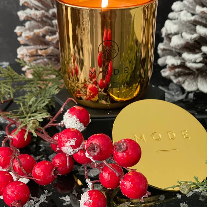 Vela NAVIDEÑA DE 8 oz para venta al por mayor de MODE modern aromas