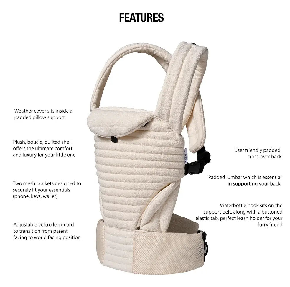The Armadillo Baby Carrier - Cloud for wholesale on Faire11