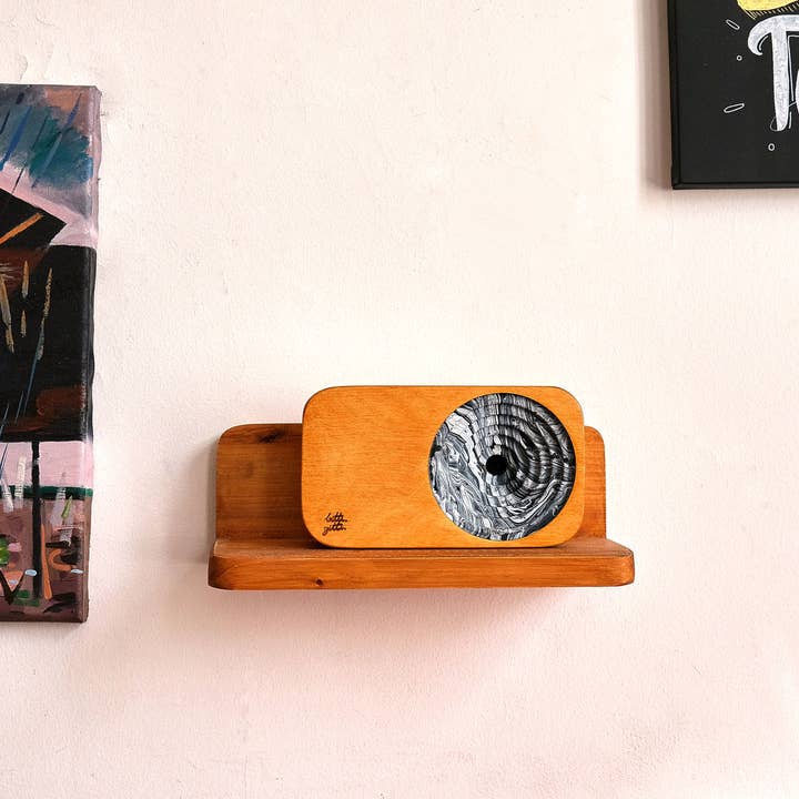 Bitti Gitti Design Workshop - Wholesale Speakers - B&W Marbled the Wooden Sound System Bundle4