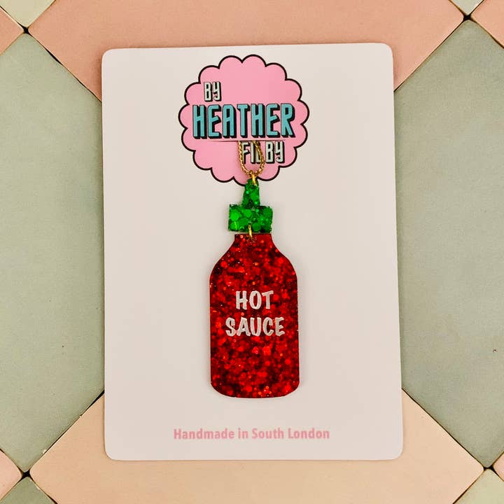 Decorazione per Albero di Natale con Salsa Piccante per la vendita all'ingrosso da parte di By Heather Filby