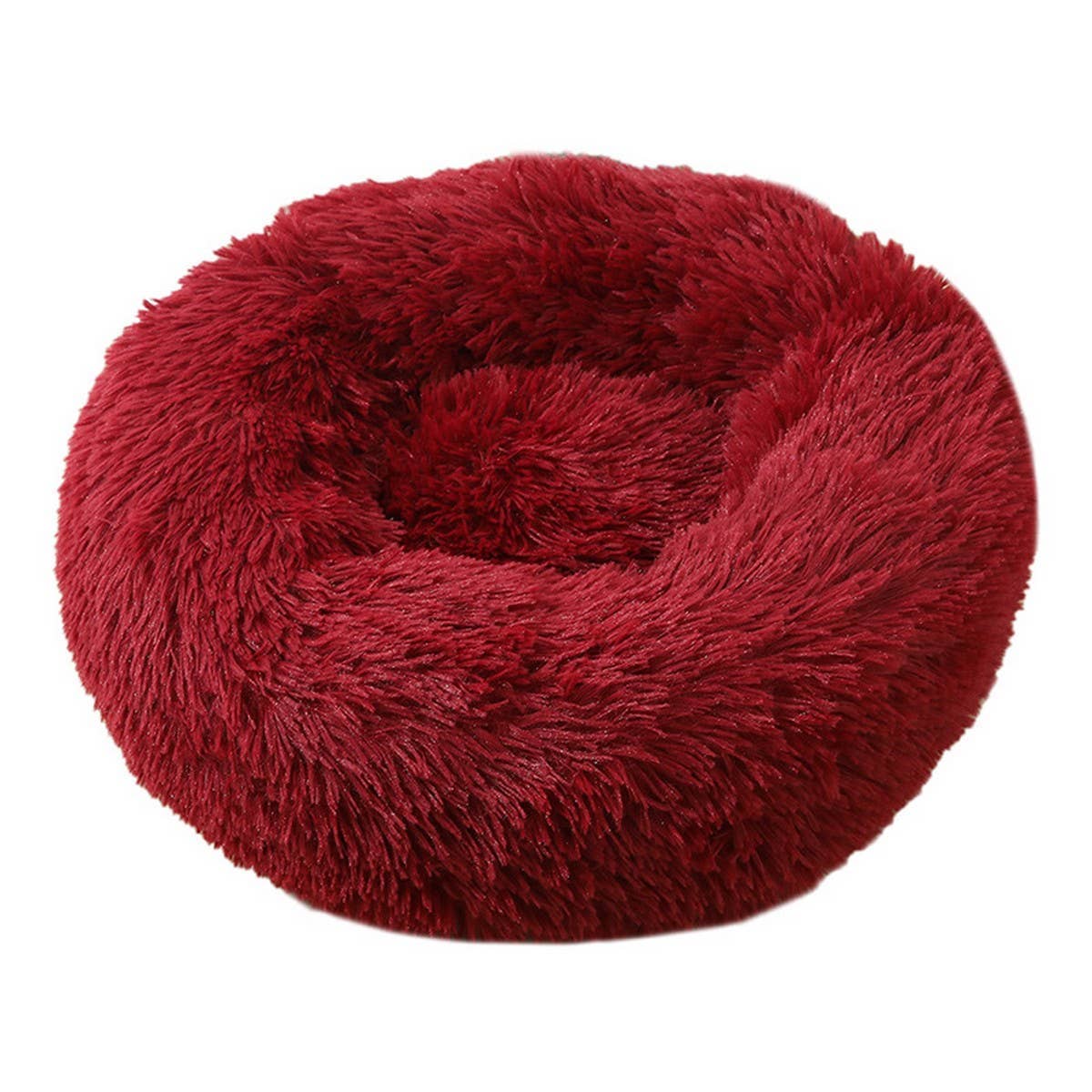 PAWPAWwholesale - Wholesale Pet Bed - Cat/Dog - Fluffy Donut Cat Bed – Plush & Cozy Pet Cushion_CWMM52797