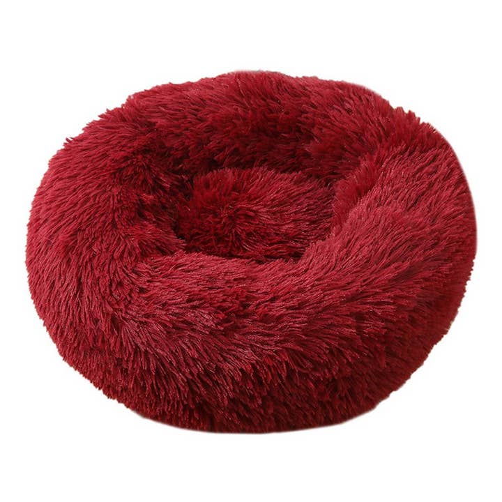 PAWPAWwholesale - Wholesale Pet Bed - Cat/Dog - Fluffy Donut Cat Bed – Plush & Cozy Pet Cushion_CWMM52797
