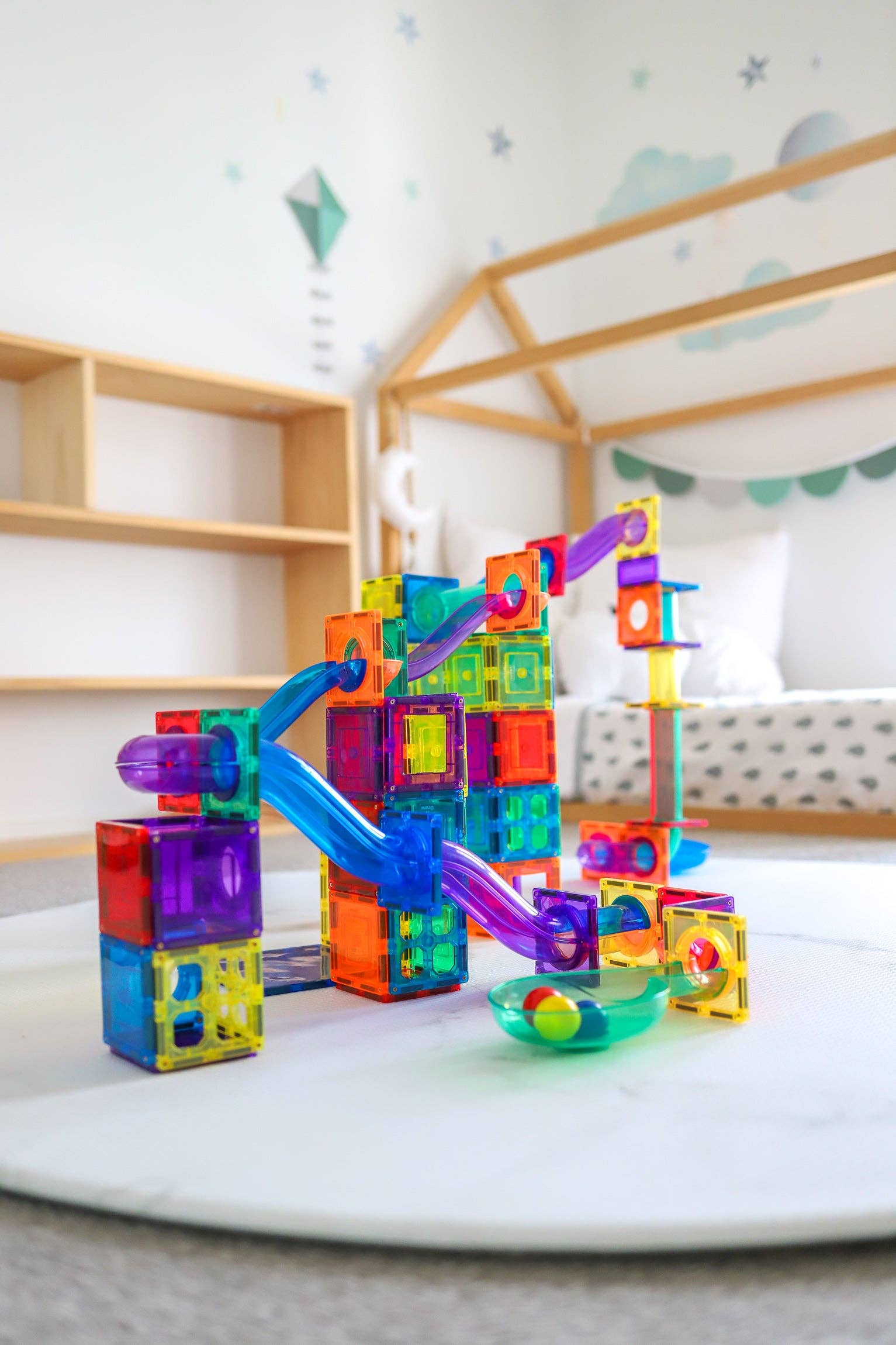 Learn and Grow Toys – Großhandel Baukasten – Kinder – Learn and Grow Toys Magnetische Kugelbahn – Erweiterungsset1