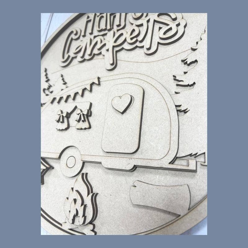 Denton Cove - Wholesale DIY Craft Kit - Happy Camper DIY Craft Kit4