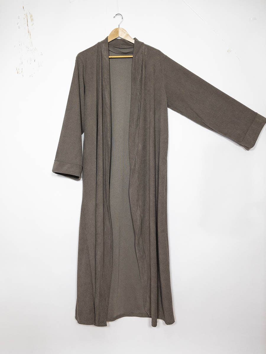 IDEAL OUTFIT - Vente Kimono – femme - Kimono ref:2391-B-velours côtelé11