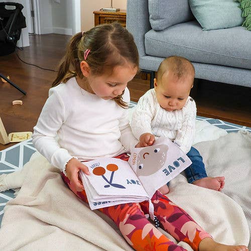 Doodling Faith - Wholesale Baby & Toddler Book (0-2) - Fruit of the Spirit soft crinkle baby book1