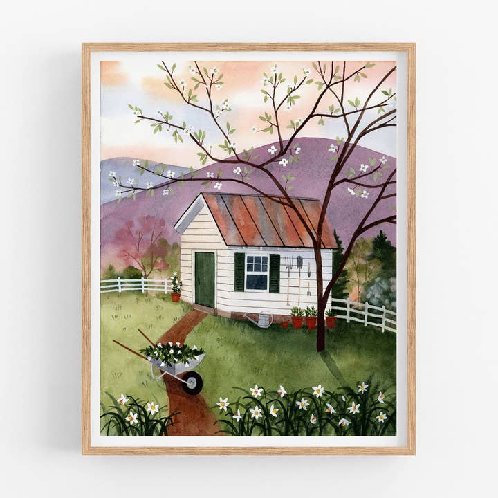 Planting Days Art Print for wholesale by May We Fly