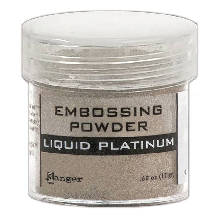 Embossing Powder Liquid Platinum, 1oz Jar for wholesale by Ranger Ink