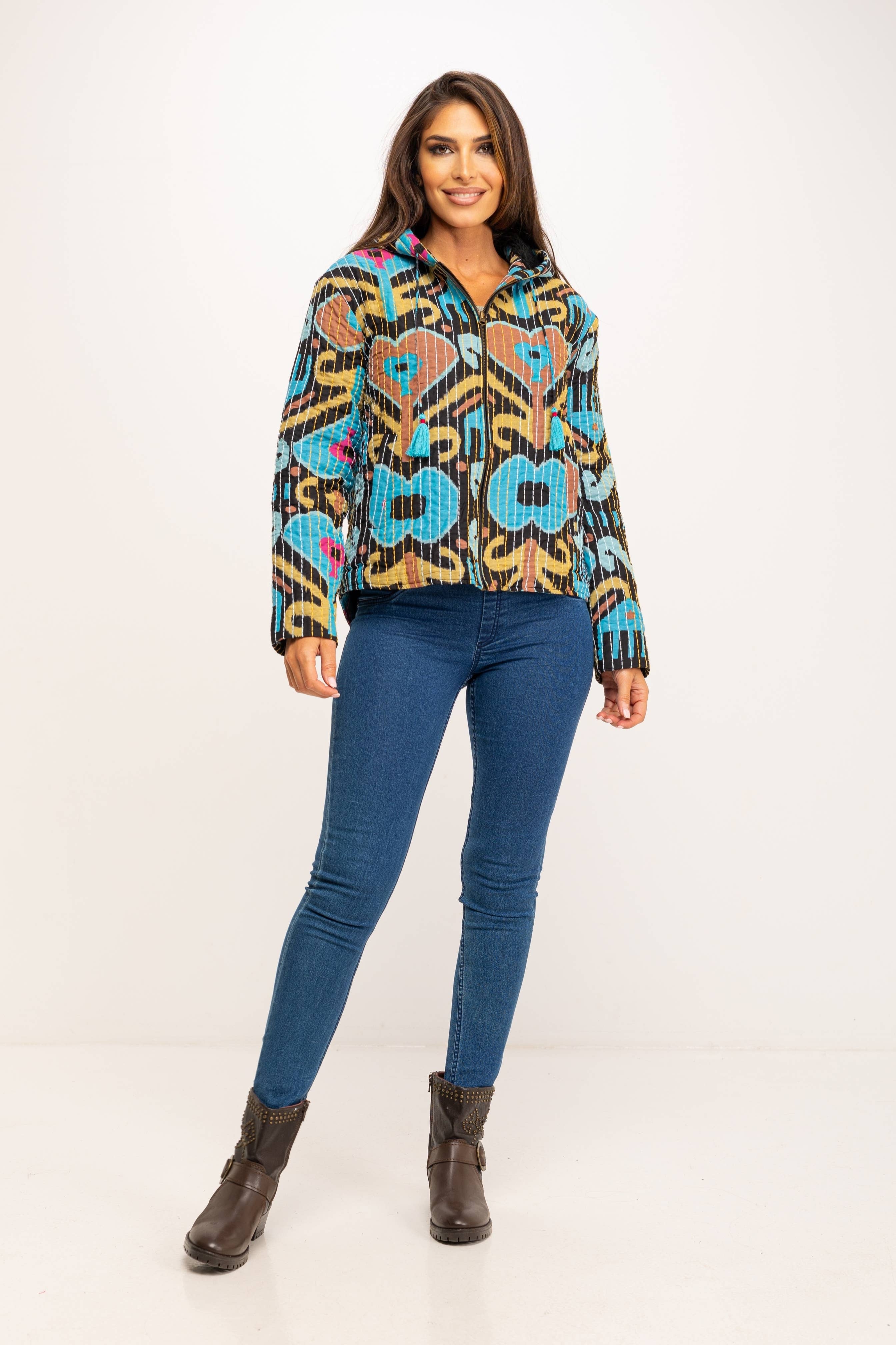 Peace & Love (CALAO IMPORT EXPORT S.L.) - Wholesale Jacket - Women's - IC1022CH Jacket0