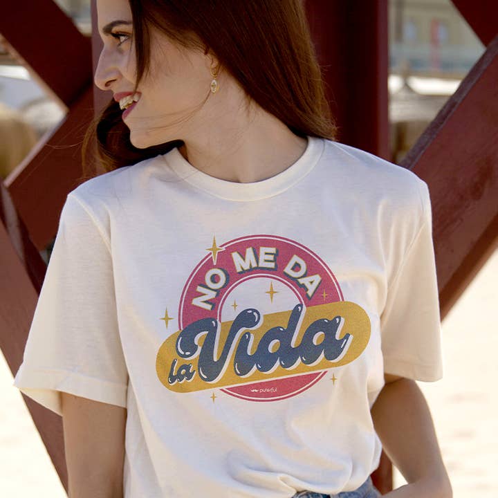 T-shirt - Det giver mig ikke liv for engroshandel hos Puterful