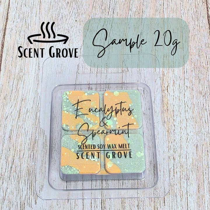 Scent Grove - Wholesale Wax melt - Eucalyptus & Spearmint scented soy wax melt