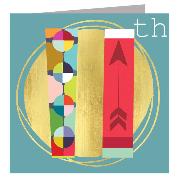 Carte GD11 Gold Foiled Number Eleven pour la vente par Kali Stileman Publishing