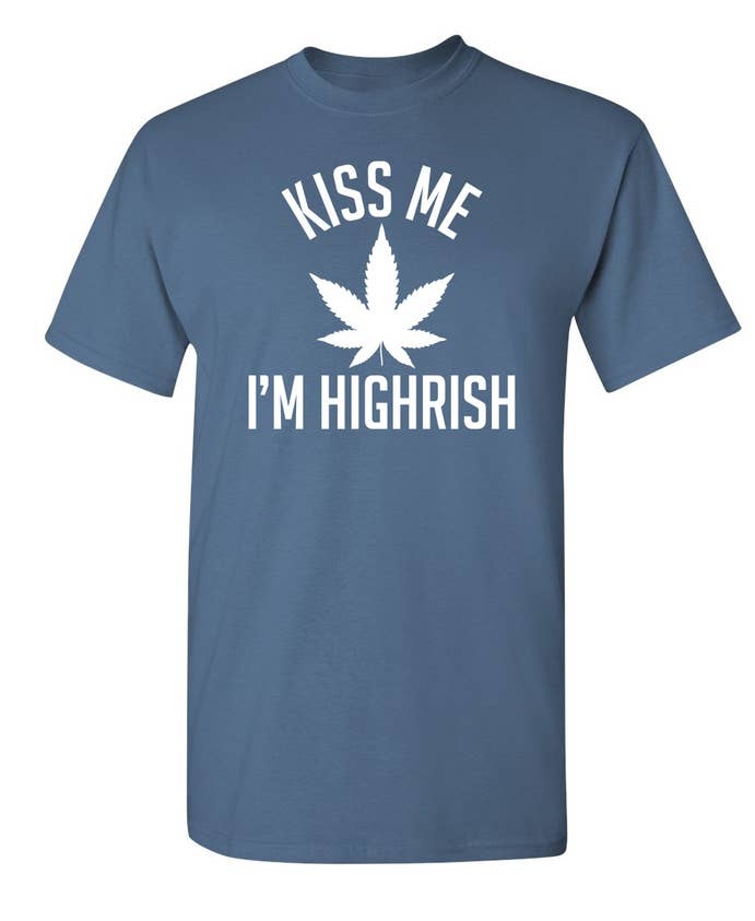 Feelin Good Tees - Wholesale Screen Printed T-Shirt - Unisex - Kiss My I'm Highrish9