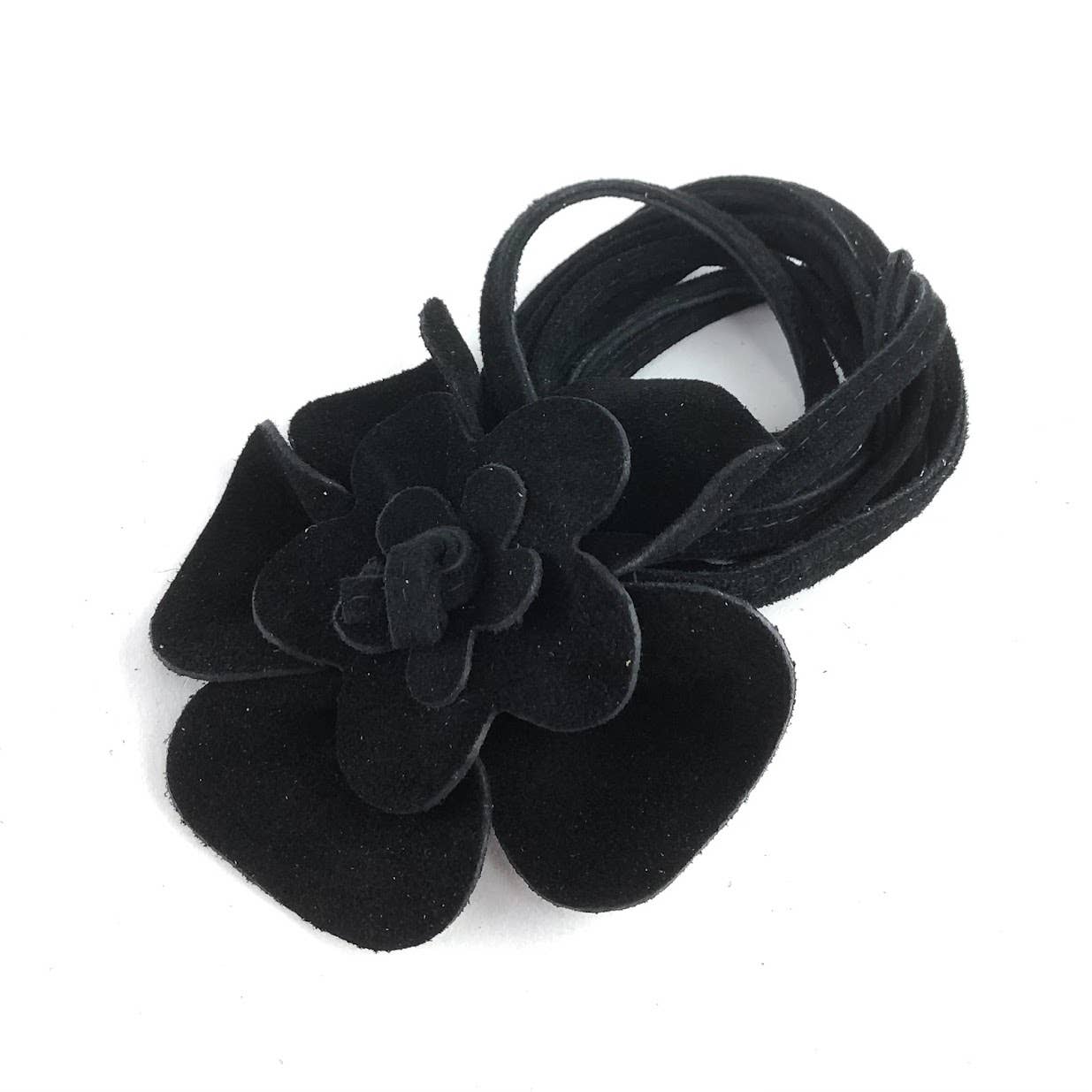 MILANO AMOUR - Wholesale Belt - Women's - BELT FLOWER MEDIUM SUEDE8