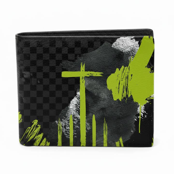 MADINBO MEN'S WALLET WITH PRINT - ABSTRACT for wholesale by MADINBO