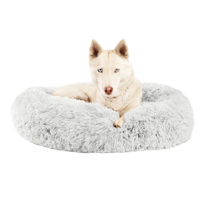 Pet Palette Distribution - Wholesale Pet Bed - Dog - Best Friends by Sheri Donut Shag Frost 30x30