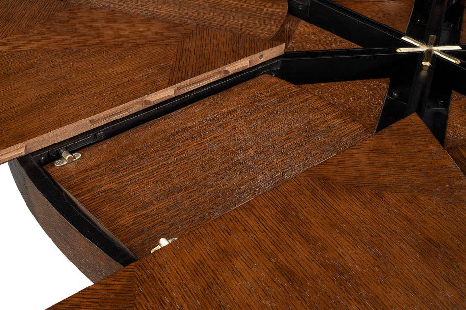 LOOMLAN - Wholesale Side Table - Giselle Jupe Extendable Wooden Dining Table36