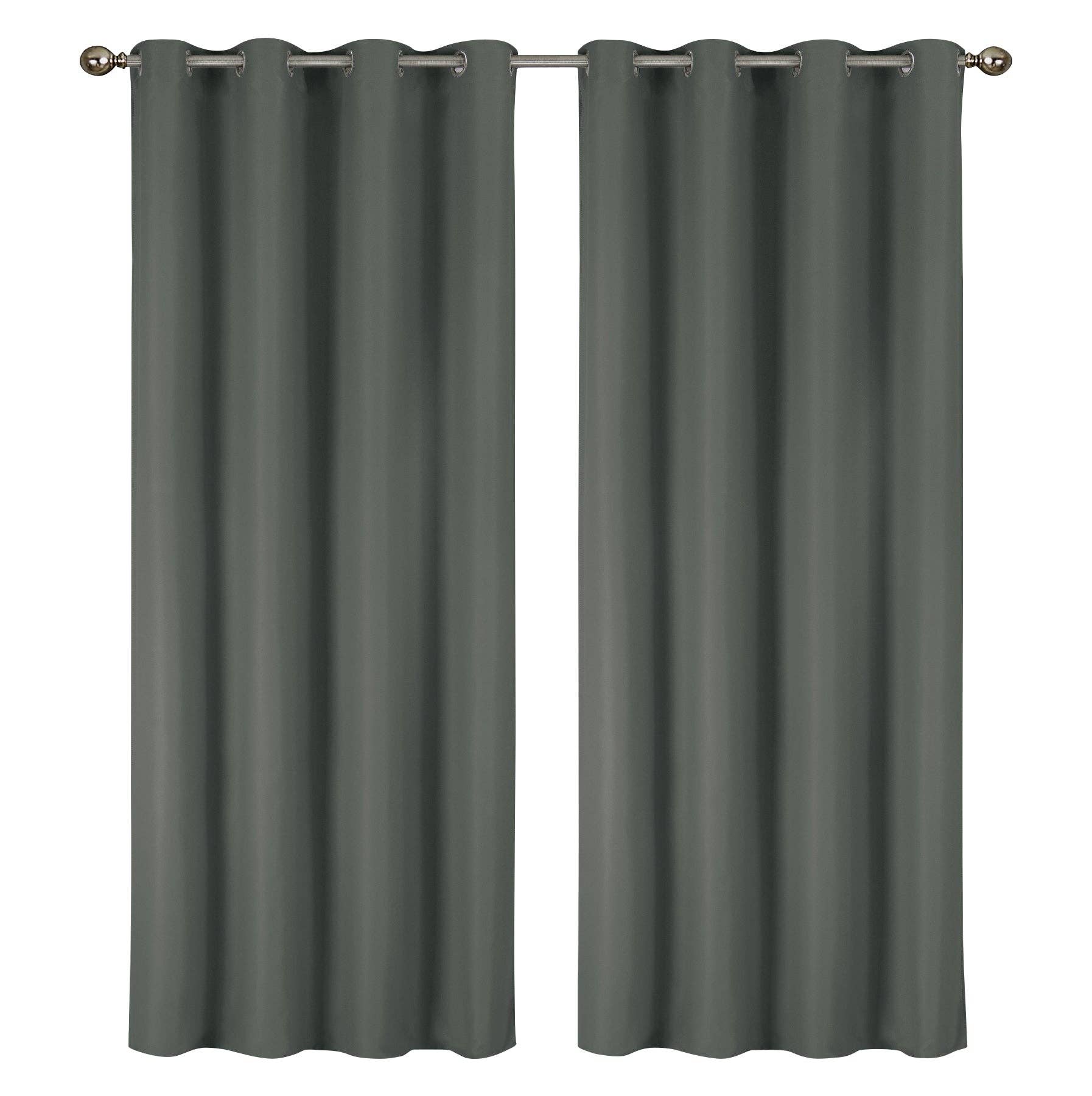 J&V TEXTILES – wholesale Curtain – 2 Pack - 55'' X 84'' Solid Thermal Blackout Panels (19 Colors)6