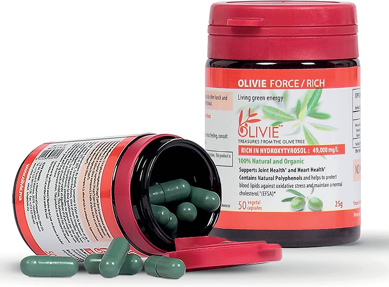 ATLAS OLIVE OILS - Wholesale Oral Supplement/Vitamin - OLIVIE FORCE Organic Olive Leaf Extract | Rich in Polyphenol1