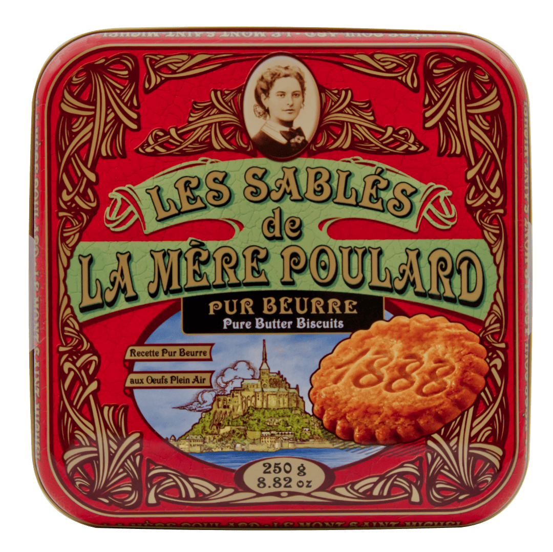 Biscuiterie La Mère Poulard - Wholesale Cookie - Collector shortbread 250g half-box4