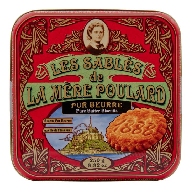 Biscuiterie La Mère Poulard - Wholesale Cookie - Collector shortbread 250g half-box4