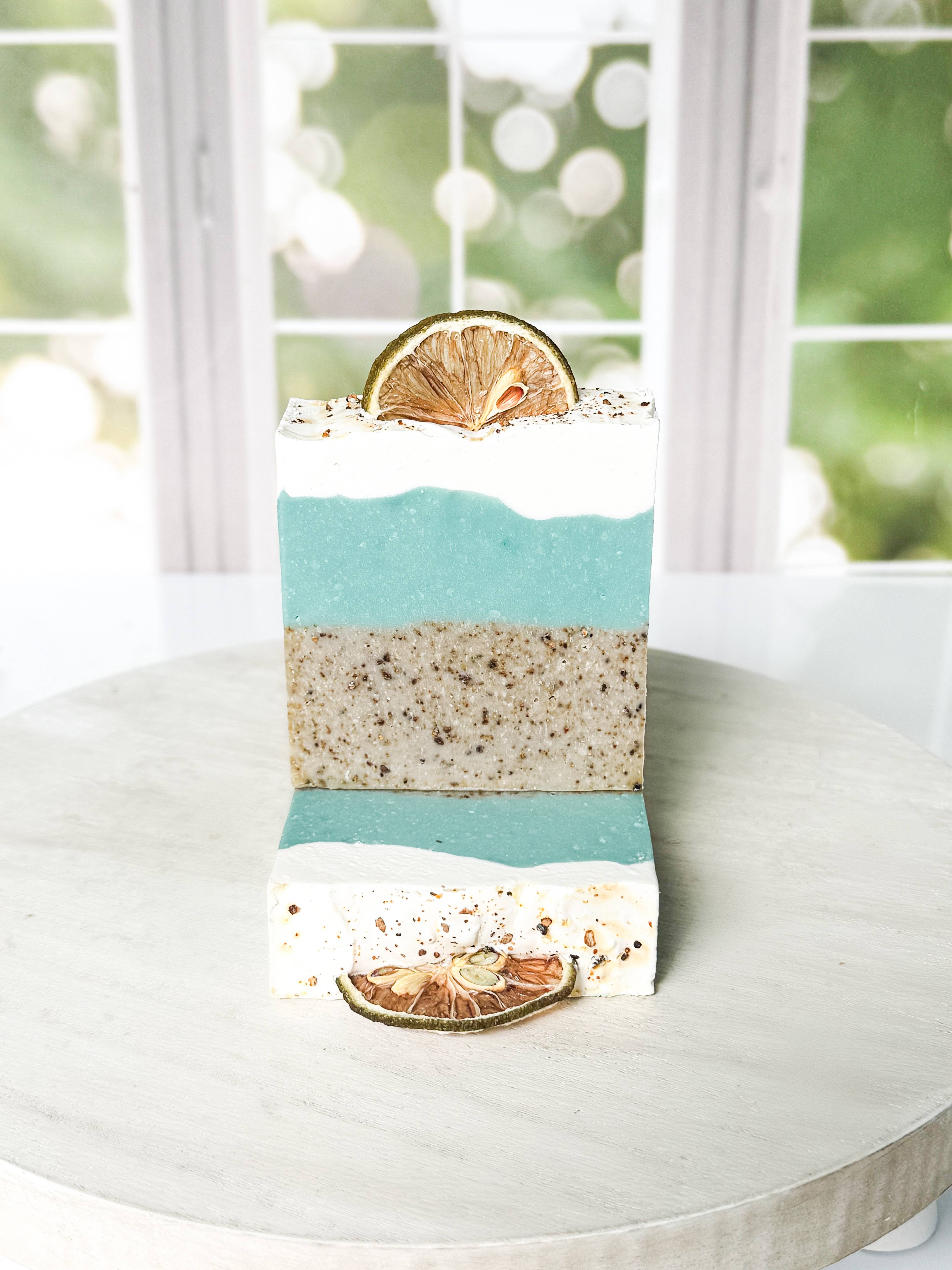 Spirit Glow Home & Body Essentials - Wholesale Bar Soap - Key Lime - Handcrafted Artisan Soap Bar 2