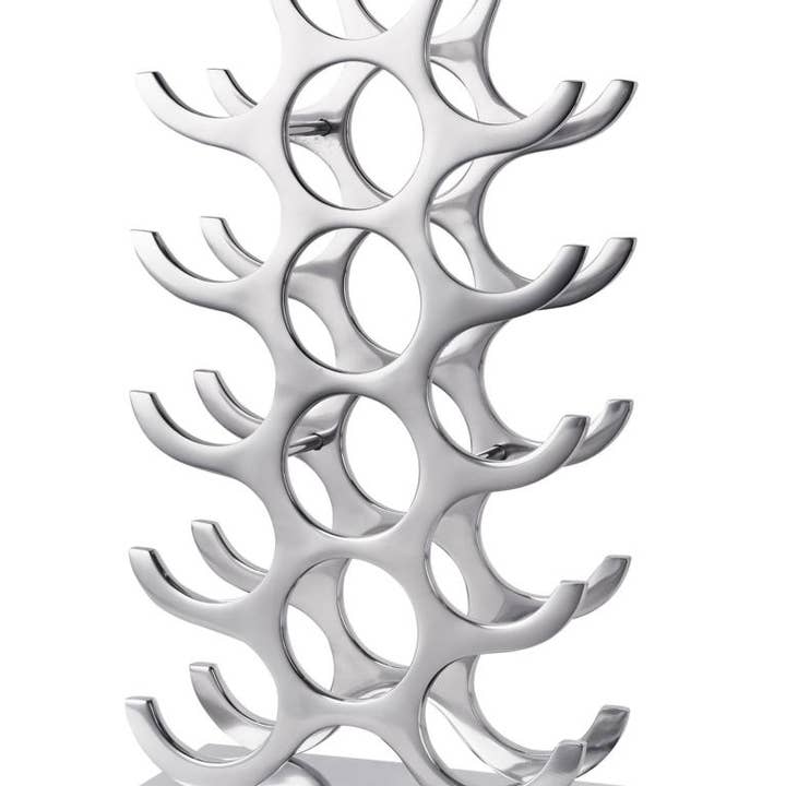 Michael & Philipp Noll e. K. - Wholesale Bottle Rack/Holder - Polished aluminium wine rack bottle rack