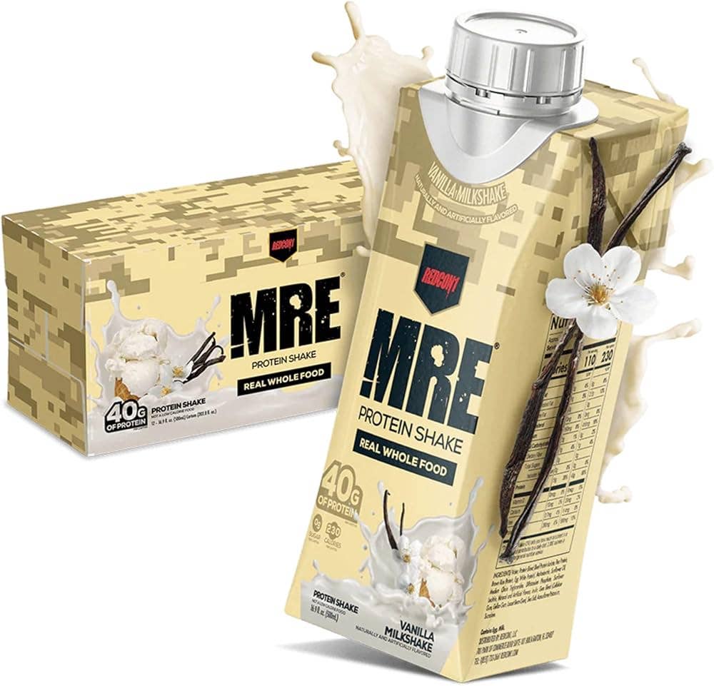 L&F Universal Goods - Venta al por mayor Proteínas y superalimentos en polvo - REDCON1 BATIDO DE PROTEÍNA MRE - 40G - 12/17OZ BATIDO DE VAINILLA0