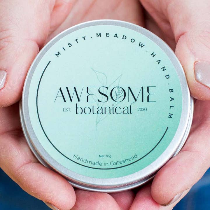 Misty Meadow Hand Balm - Christmas Stocking Filler Gift for wholesale by Awesome Botanical