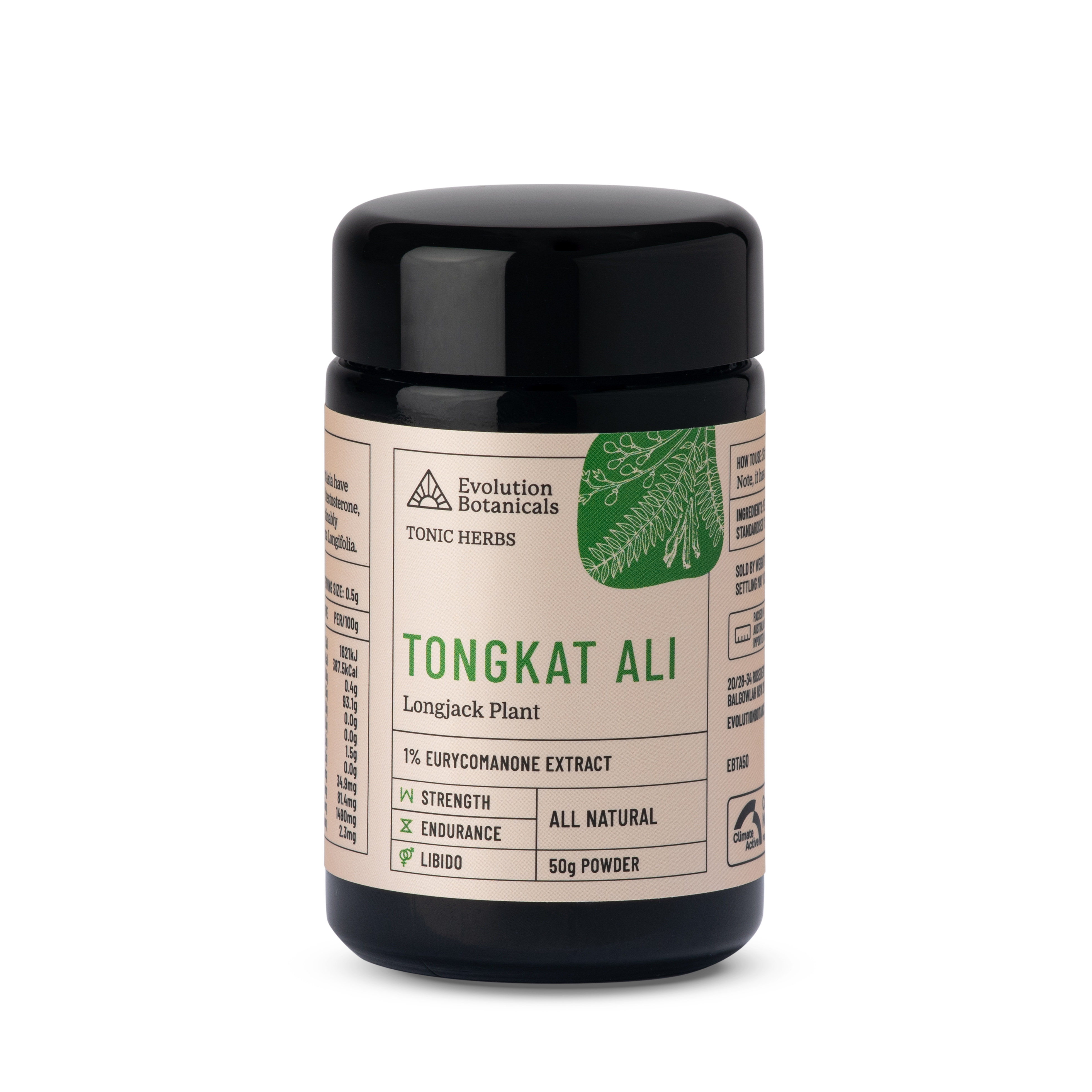 Evolution Botanicals – wholesale Oral supplement/vitamin – Tongkat Ali0
