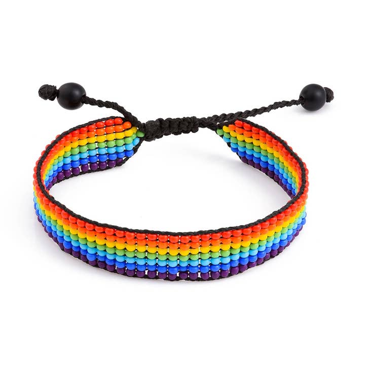 Rainbow LGBT Pride Bracelet Handmade Braided Friendship String Bracelet for Gay & Lesbian LGBTQ Wristband Adjustable Size and other Purchase Wholesale rainbow wristbands. Free Returns & Net 60 Terms on Faire trending on Faire.