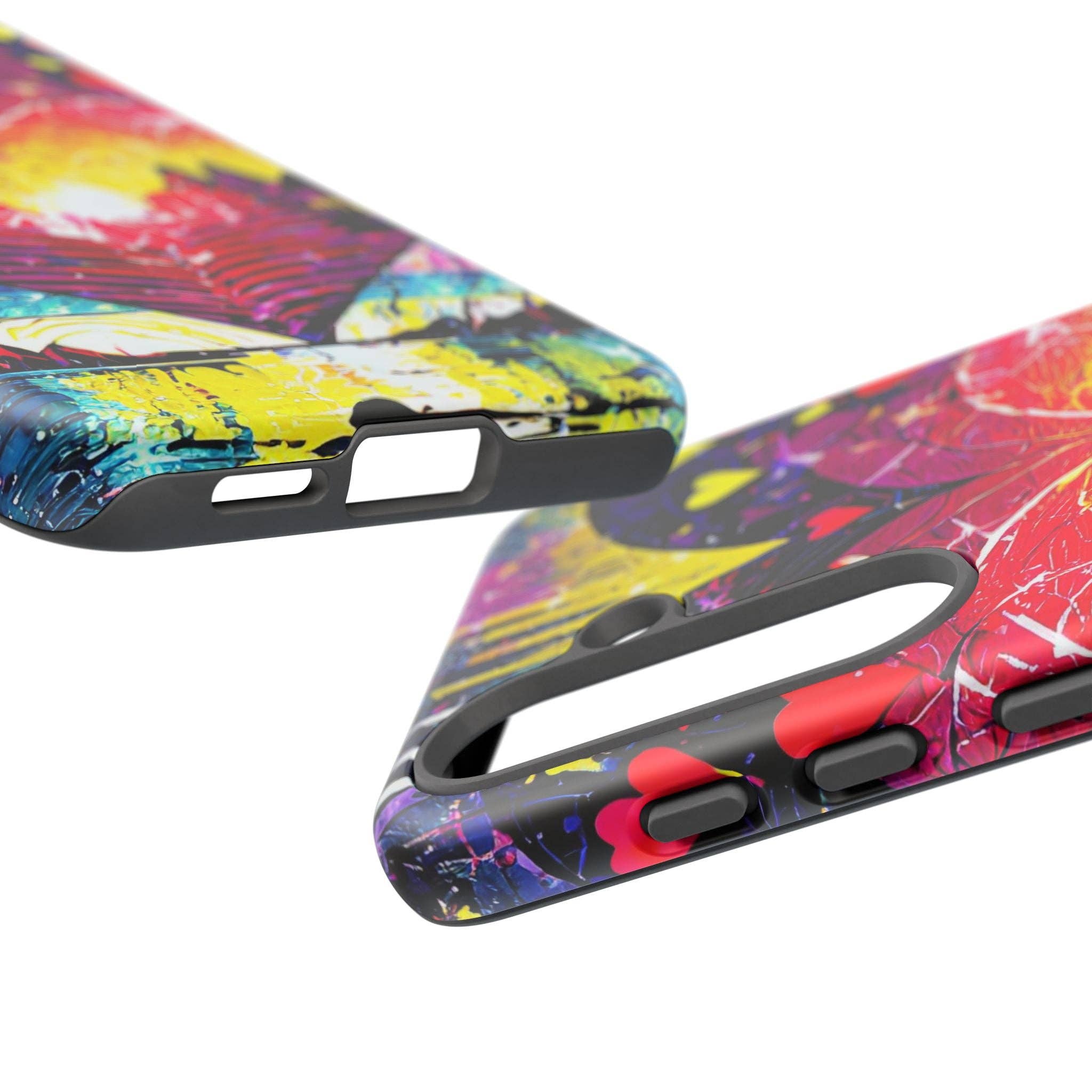 Studio 653 Clothing Co - Wholesale Phone Case - Women's - Vibrant Heart Sunset Tough Phone Case86