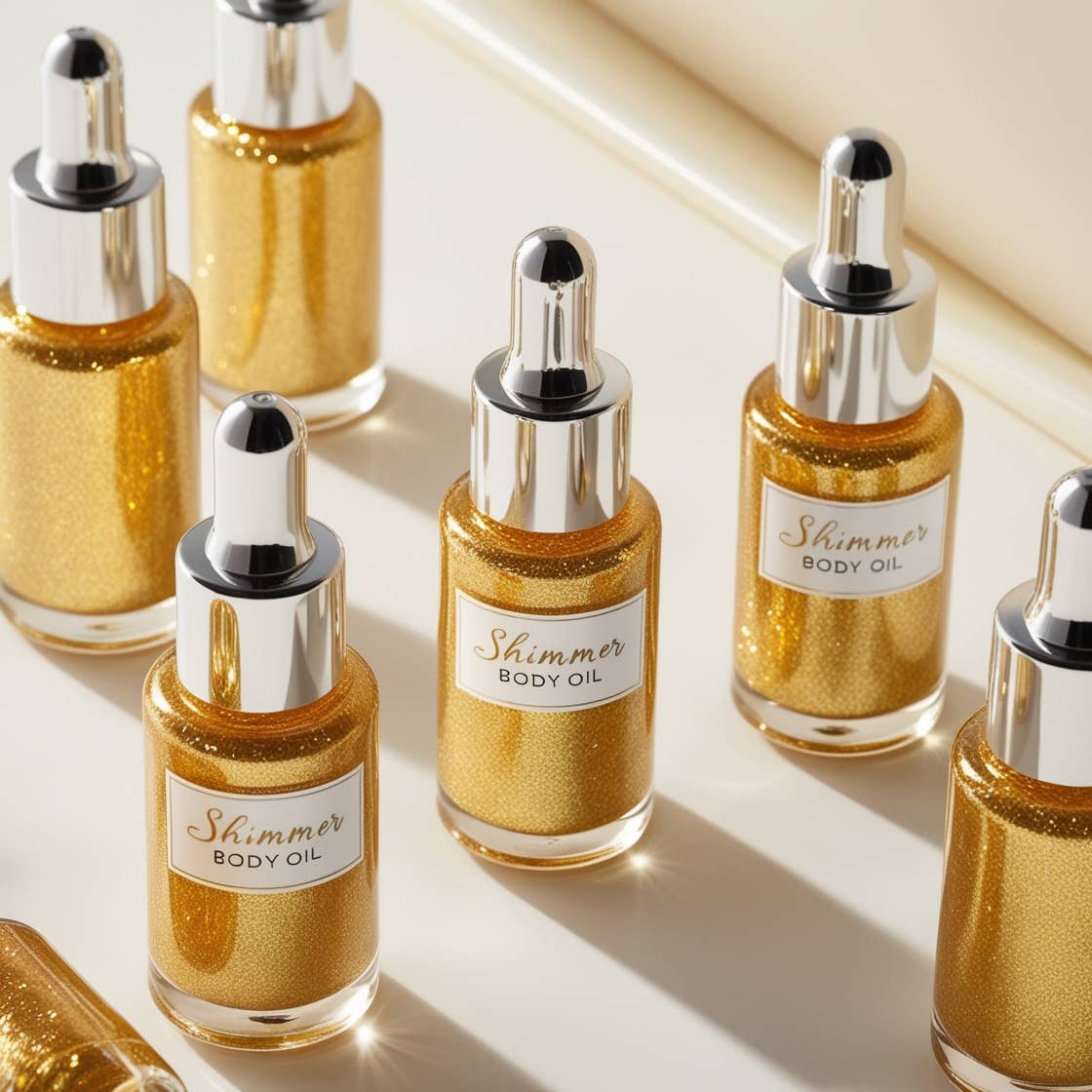 Beautique Goals – wholesale Bath/body oil – GLO Up Shimmer Body Oil4